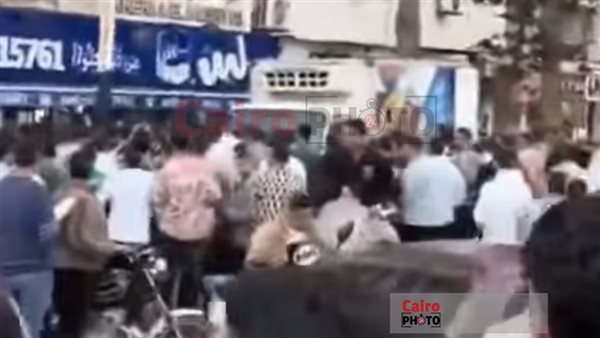 مشاجرة محل بلبن ببورسعيد