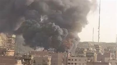 إصابة شخصين في حريق عقار بمنطقة الزرايب بمنشية ناصر