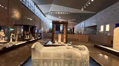 المالية تعفي الخدمات المقدمة داخل قاعات العرض بالمتحف الكبير من ضريبة القيمة المضافة