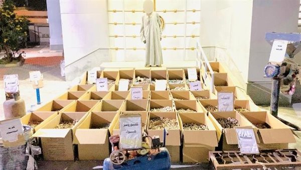 المتهم والمضبوطات