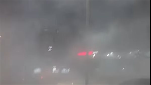 جانب من الحريق 