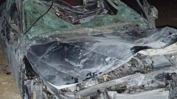 انقلاب سيارة في السويس