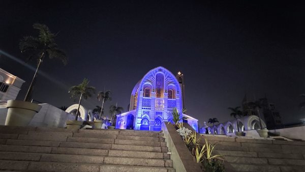  الكاتدرائية المرقسية تضيء