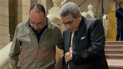 محمود سعد وخيري رمضان يعزيان المخرج ميدو شعبان في وفاة والدته|بث مباشر 