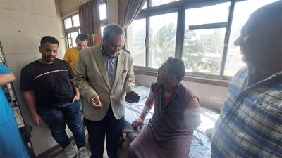 لحمايته من العدوى.. نقل العامل ضحية هجوم النمر من مستشفى الطوارئ إلى الجراحات الجديد بطنطا