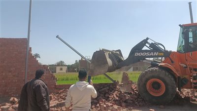 محافظة الجيزة: منع 62 مخالفة بناء على أملاك الدولة والأراضي الزراعية خلال إجازة عيد الفطر
