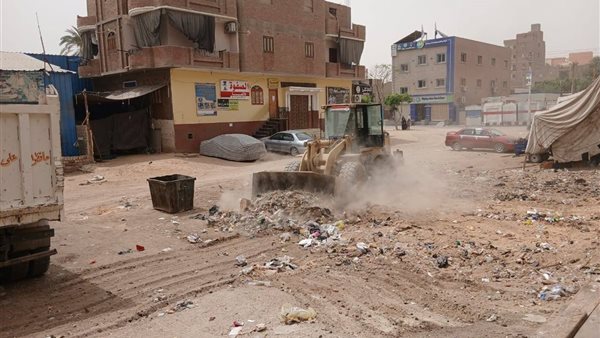 رفع المخلفات من شوارع