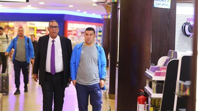 بعثة المصري تغادر مطار القاهرة إلى دار السلام لملاقاة سيمبا في إياب ربع نهائي الكونفدرالية| صور