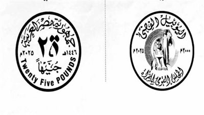 بسعر 1590 جنيها.. الحكومة توافق على إصدار عملة تذكارية من الفضة فئة 25 جنيها