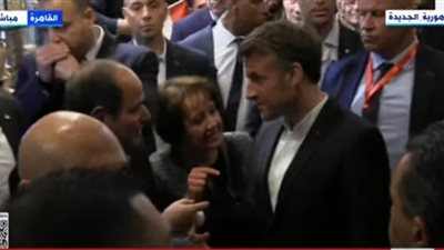 السيسي لـ ماكرون خلال جولتهما بمنطقة خان الخليلي: أنا اتولدت هنا.. وحضرت اليهود والإنجليز