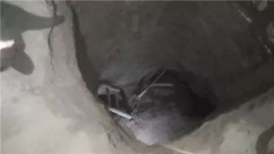 بعد 3 أيام.. استخراج جثة شاب من بطن الأرض انهارت عليه حفرة أثناء التنقيب عن الآثار بسوهاج