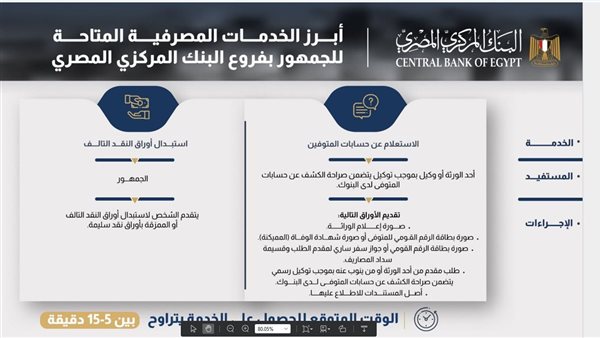 الاستعلام عن حسابات