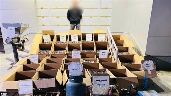 المتهم والمضبوطات