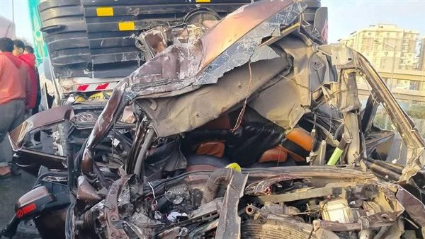 جانب من الحادث 