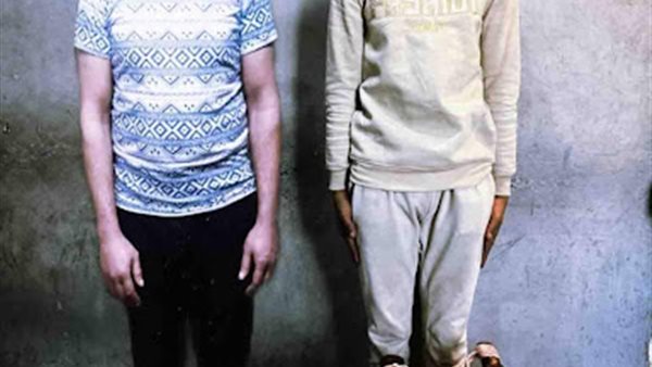 المتهمين والمضبوطات