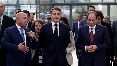 بصحبة الرئيس السيسي.. كامل الوزير لـ ماكرون: نتطلع لزيادة التعاون وضخ استثمارات جديدة بالسوق المصري