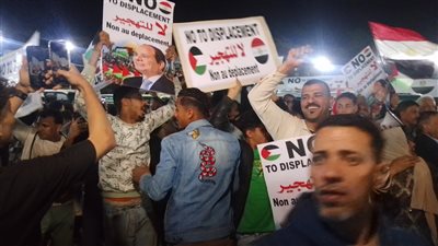 أهالي الدقهلية ينظمون مسيرات حاشدة قبل التوجه لرفح دعمًا للقضية الفلسطينية| صور