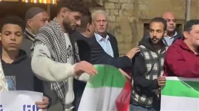 رفضا للتهجير.. توافد مواطني القليوبية للمشاركة في وقفات دعم القضية الفلسطينية برفح