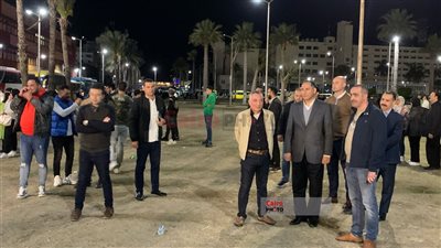 وسط تشديدات أمنية.. مدير أمن بورسعيد يؤمن سفر المواطنين الرافضين للتهجير إلى العريش| صور 