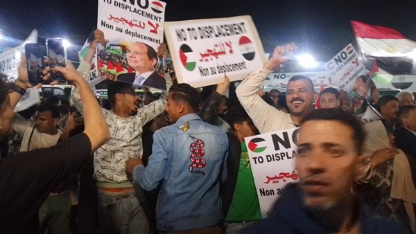 جانب من المسيرات