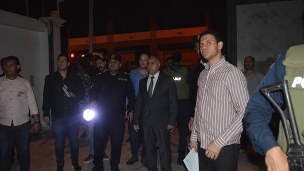 مدير أمن سوهاج بموقع