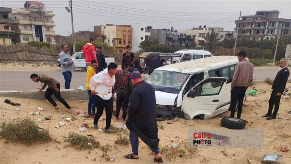 السيارة المنقلبة