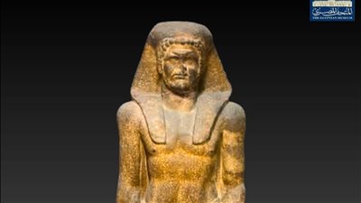 المتحف المصري بالتحرير يعرض تمثالا نادرا للإمبراطور الروماني كاراكلا