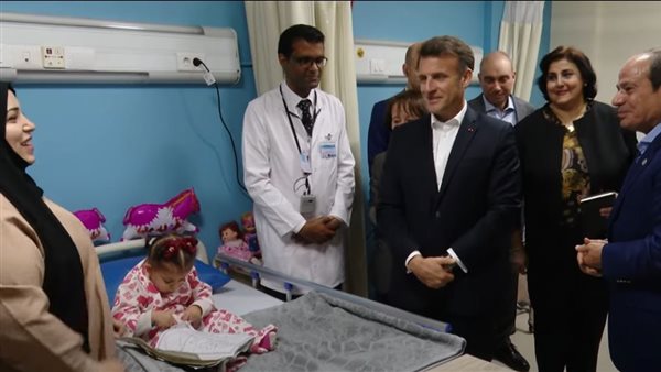 الرئيسان السيسي وماكرون