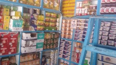 ضبط نصف طن أعلاف مجهولة المصدر ومخالفات صحية بمدينة ناصر ببني سويف