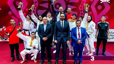 وزير الرياضة يشيد بمنتخب الجودو بعد تصدره البطولة العربية بالأردن وتحقيق كأس البطولة