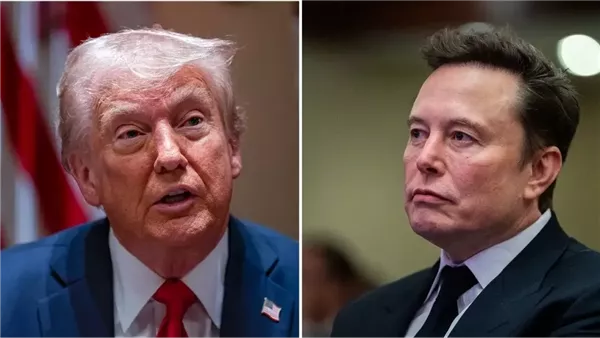 إيلون ماسك ودونالد