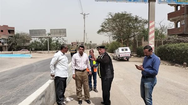 غلق إحدى طلعات الطريق