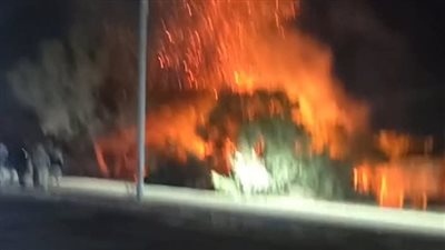 دون إصابات.. السيطرة على حريق بالقرب من الوحدة المحلية لقرية القصر بمطروح