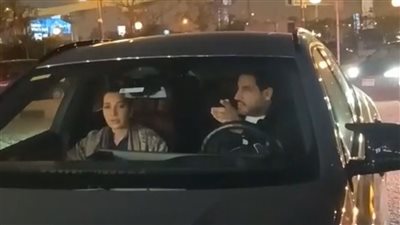 أصالة تساند رامي صبري في عزاء والدة زوجته بمسجد الشرطة في الشيخ زايد