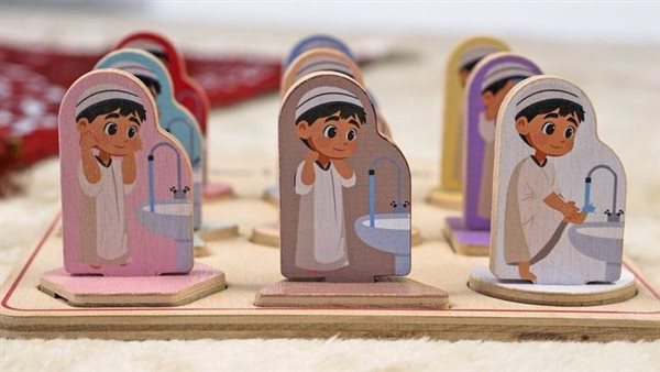 تعليم الوضوء بالصور