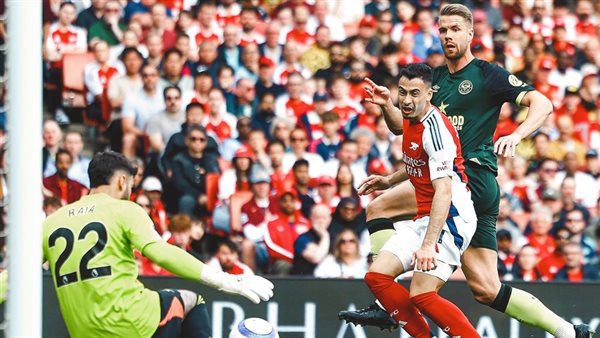 مباراة أرسنال وبرينتفورد