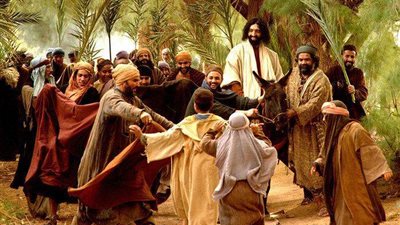 أحد الشعانين| سعف وصلاة الجناز على الأحياء.. طقوس الاحتفال بدخول المسيح أورشليم