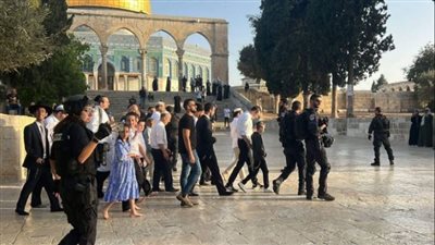  بحجة الأعياد اليهودية.. 189 مستعمرا يقتحمون الأقصى