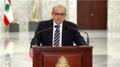 رئيس وزراء لبنان: قرار الحرب والسلم بيد الدولة وحدها.. ولبنان عاد إلى الحضن العربي