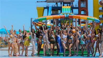 جولات على شواطئ الغردقة للمتسابقات على ملكة جمال العالم للسياحة والبيئة Miss Eco| صور