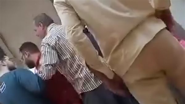 جانب من المشاجرة