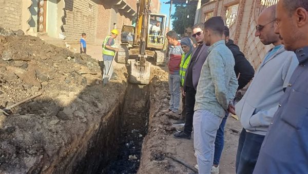 جانب من عمليات الحفر