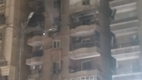 جانب من الحريق 