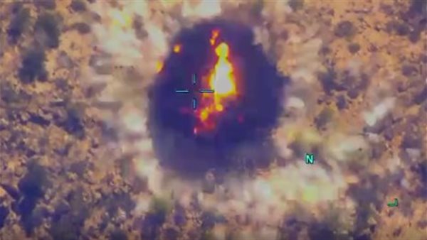 هجوم أمريكي نشره