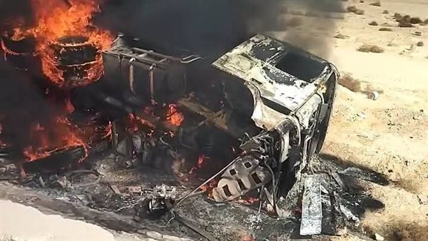 جانب من الحادث 