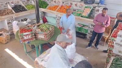 بسعر الجملة.. الوادي الجديد تطرح خضراوات وفاكهة للمواطنين بأسعار مخفضة| صور