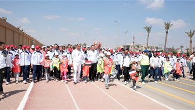 الأكاديمية العسكرية المصرية تنظم ماراثون لدعم ذوي الهمم وأطفال التوحد