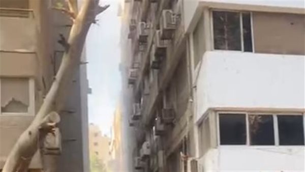 حريق مبنى- أرشيفية