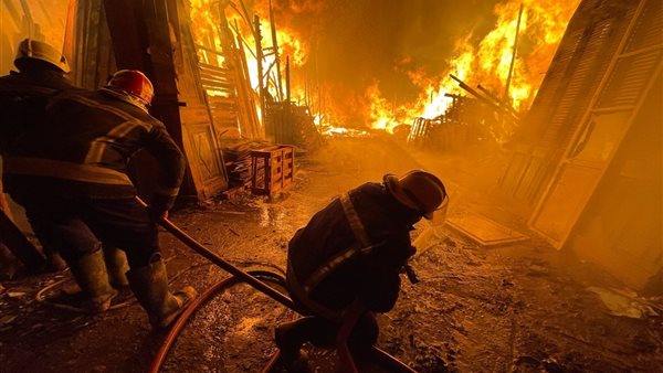 حريق الشرابية