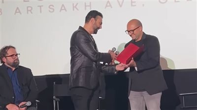 تكريم محمد كريم بمهرجان هوليوود للفيلم العربي بالولايات المتحدة| صور